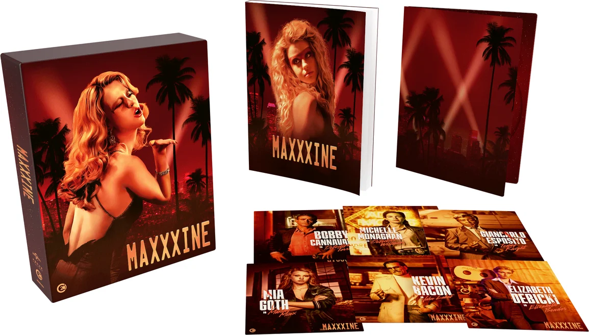 Second Sight MaXXXine Limited Edition slipcase artwork by OC Agency Group