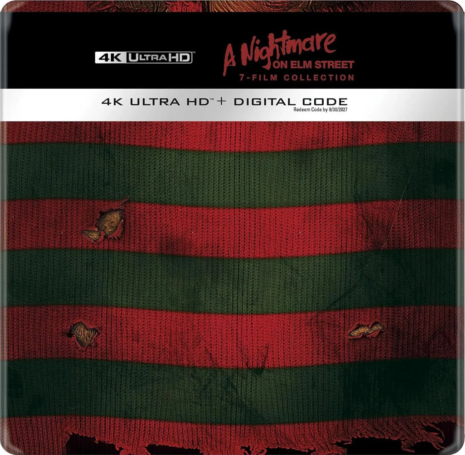 A Nightmare on Elm Street Amazon Exclusive 7 SteelBooks + Library Case cover
