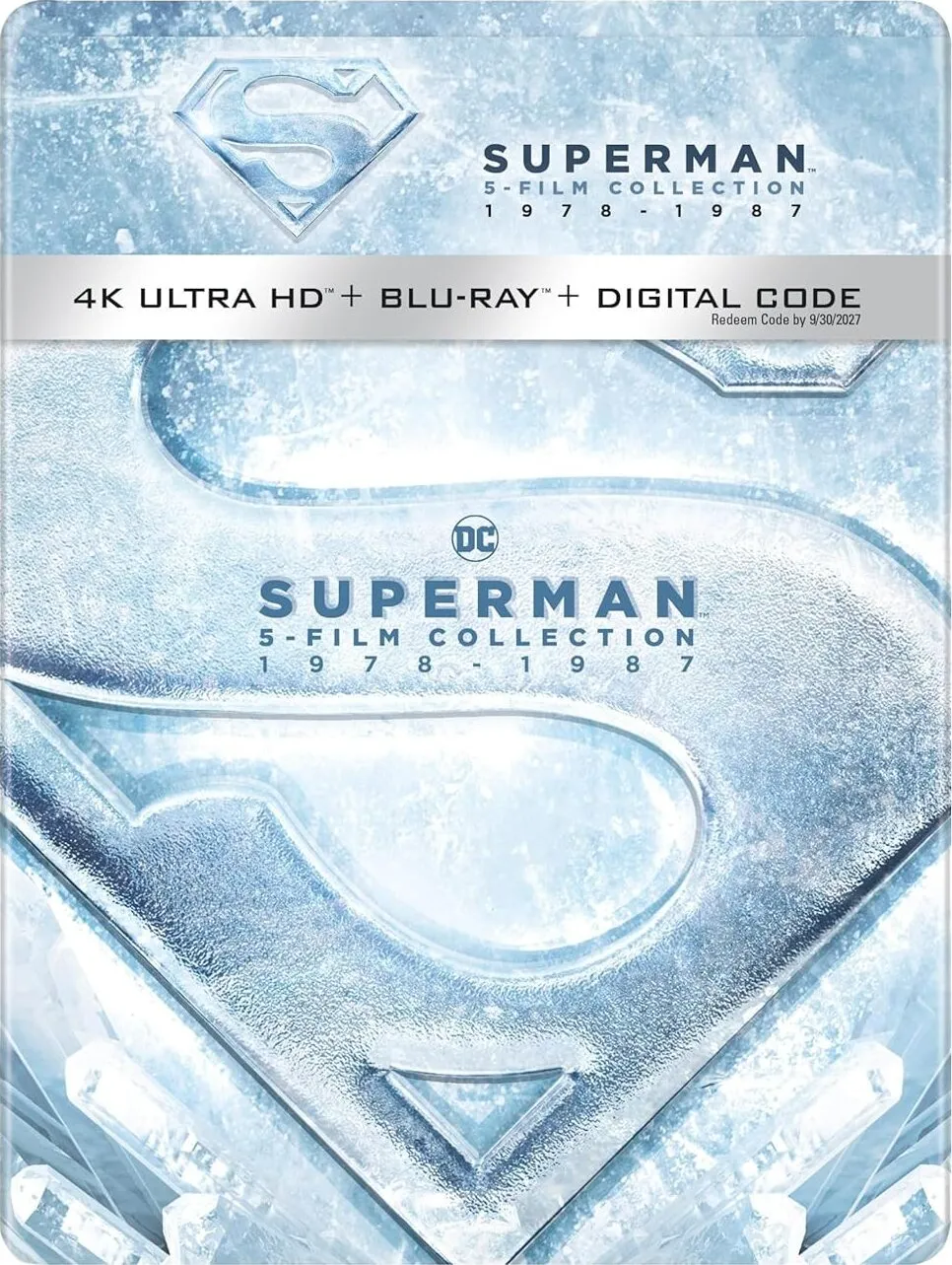 Superman Amazon-Exclusive 4K Steelbook Set cover