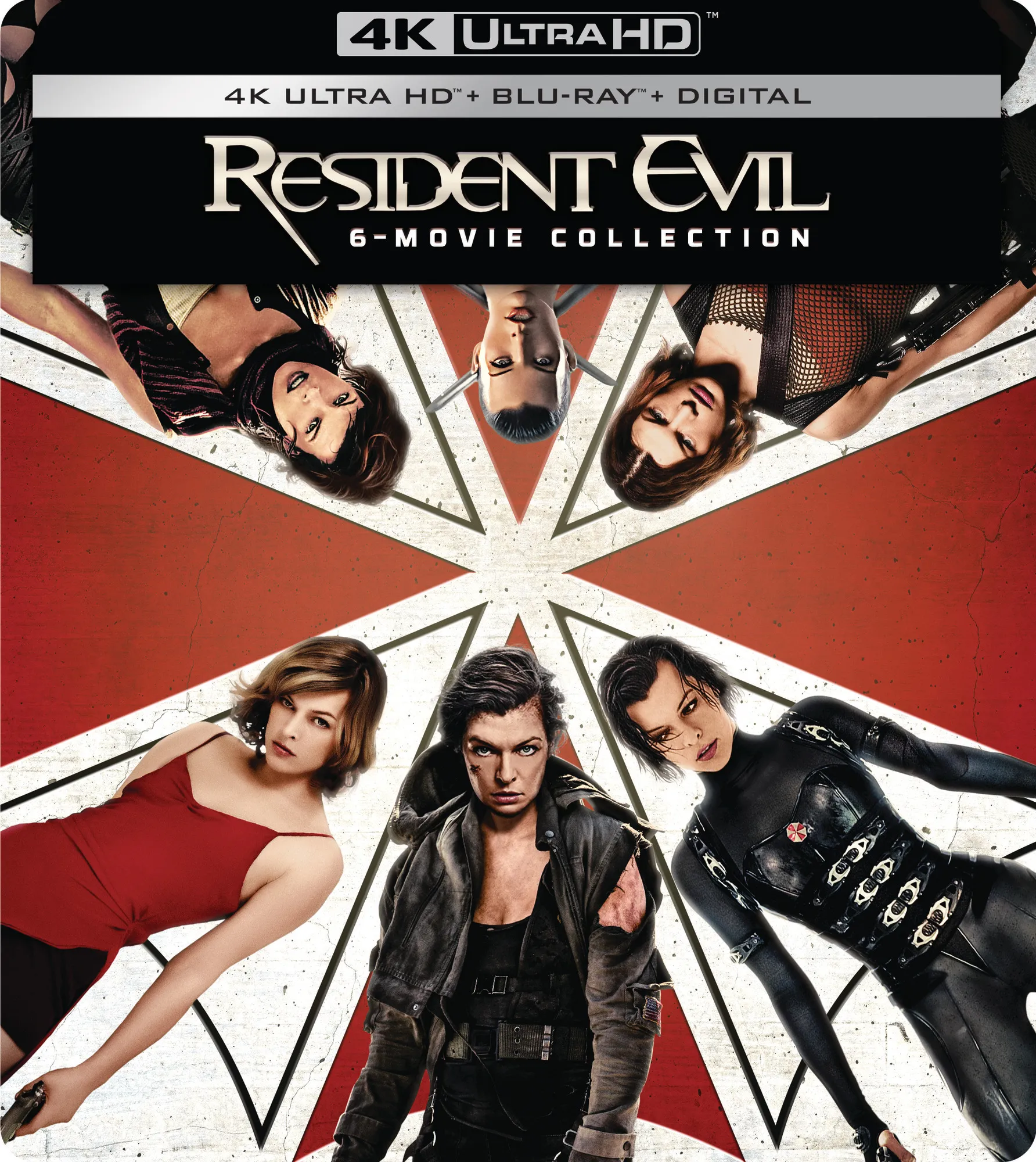 Resident Evil: The Complete Collection 4K Steelbook cover