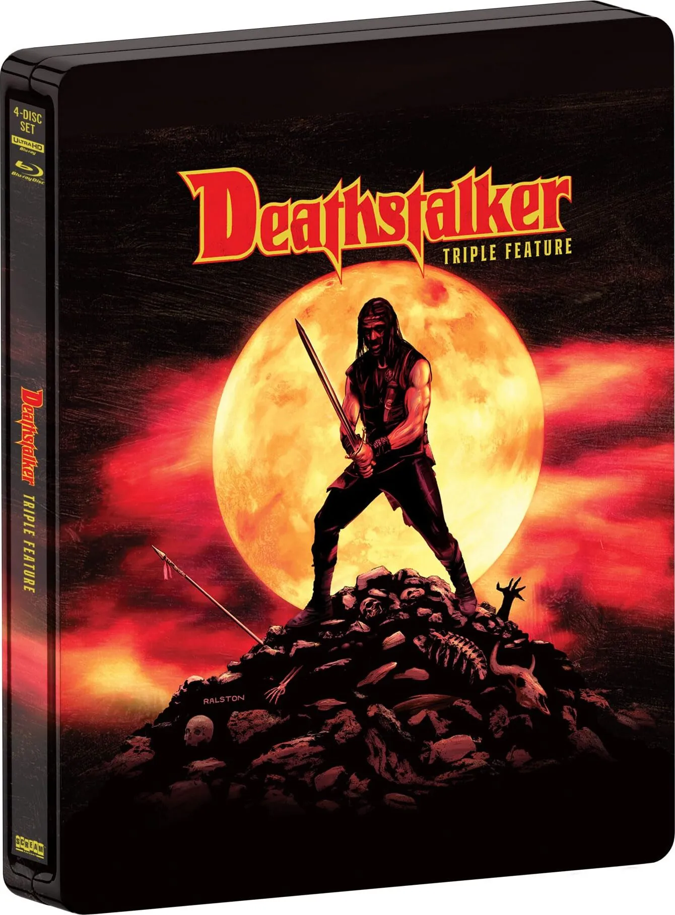 Deathstalker II: Duel of the Titans Triple Feature Limited Edition Steelbook cover