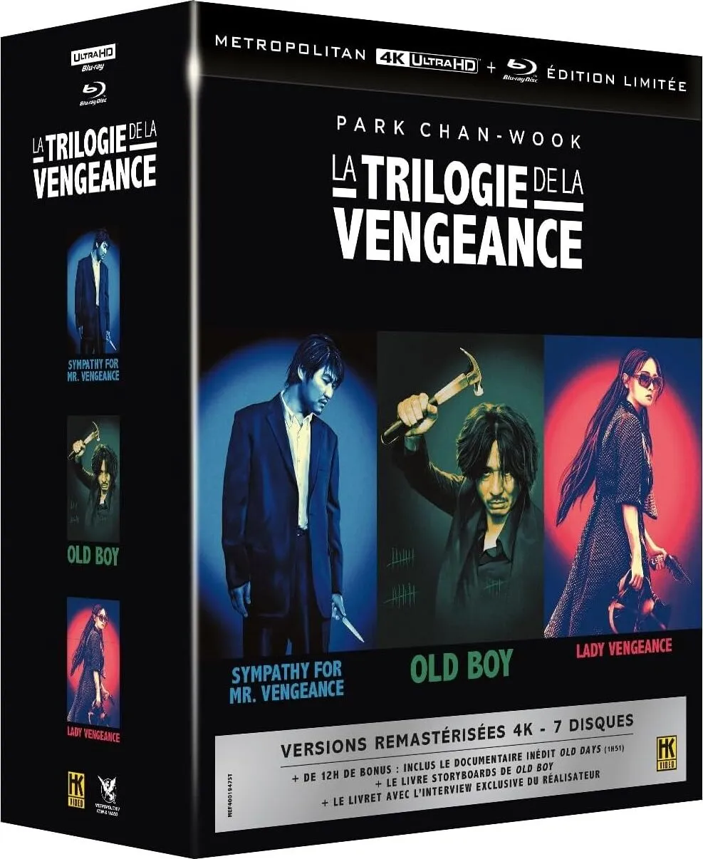 Vengeance Trilogy La Trilogie de la Vengeance Edition Limitee cover