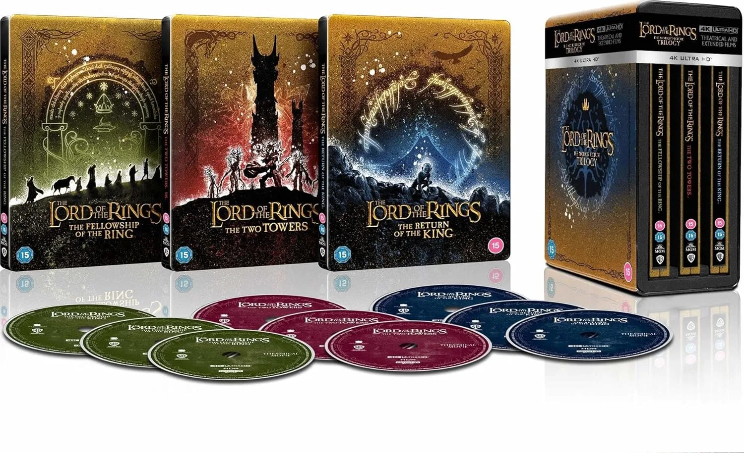 The Lord of the Rings Motion Picture Trilogy (Theatrical & Extended) cover