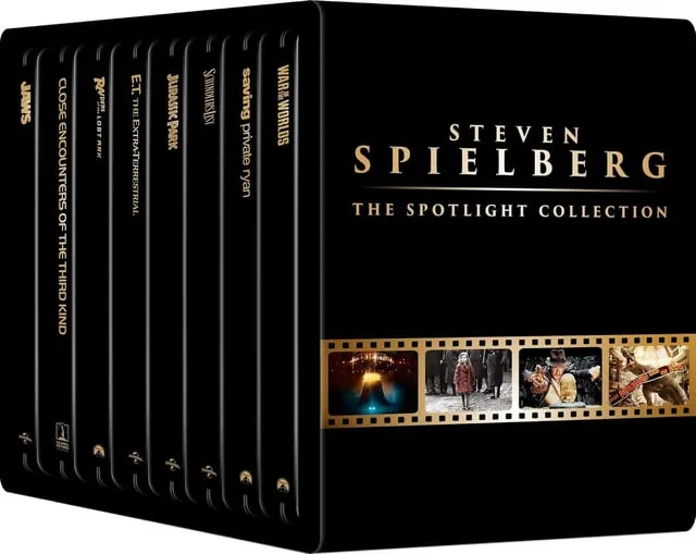 Jaws Spielberg 8-Film Spotlight Collection cover